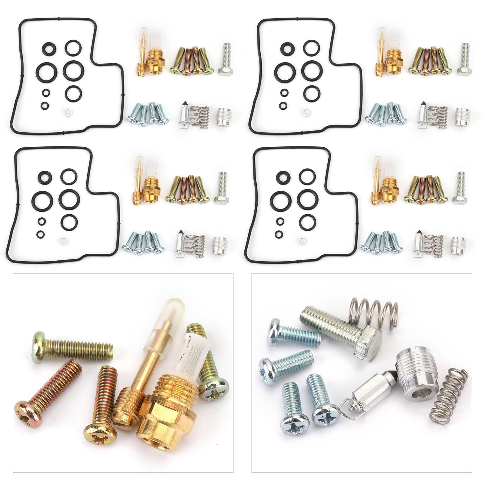 

4X Ремкомплект для ремонта карбюратора для Honda VF700C VF700F VF750F замена 18-2432