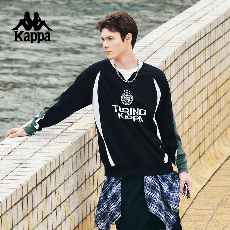 Унисекс ретро свитшот Kappa с круглым вырезом L