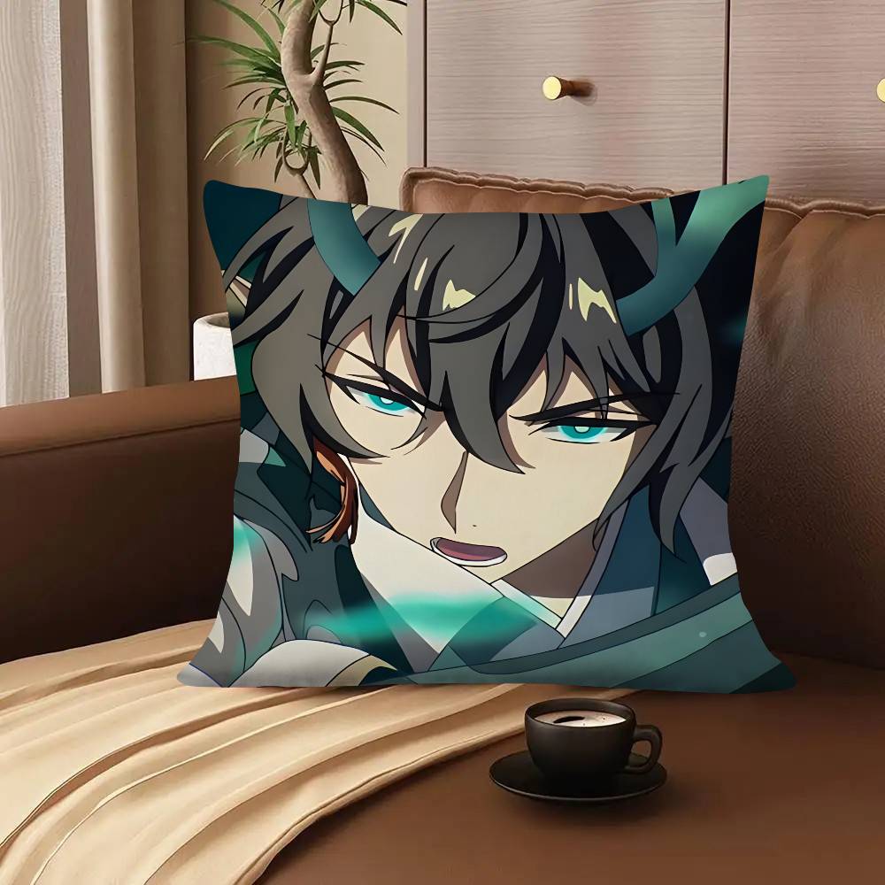 1pc Game Honkai Star Rail Anime Imbibitor Lunae Pillow Case Fashion Square Pillowcase Bedroom Sofa Room Ins Decoration Leisure