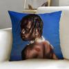 Popular Rapper AAP Rocky Cushion Cover Soft  EasyWash Pillow Case  Versatile for Couch Bed Travel and Office