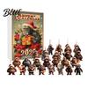 Multifunctional Holiday Decoration Surprises Family Ape Man 24-Day Countdown Advent Calendar Themed With Christmas Festival