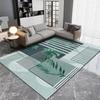 Federteppich Wohnzimmer Wasserabsorbierend Rutschfest Teppich Tägliche Heimdekoration Schlafzimmer Esstisch Büroraum Dekorationsmatte