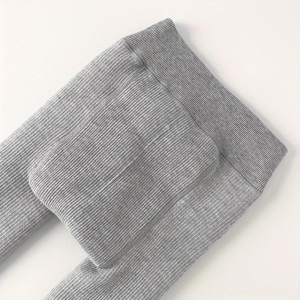 Winter Infant Baby Girls Polar Fleece Lining Stripes Leggings Plus Thick Warmth Cotton Tights Toddler Kids Keep Warm Pantyhose