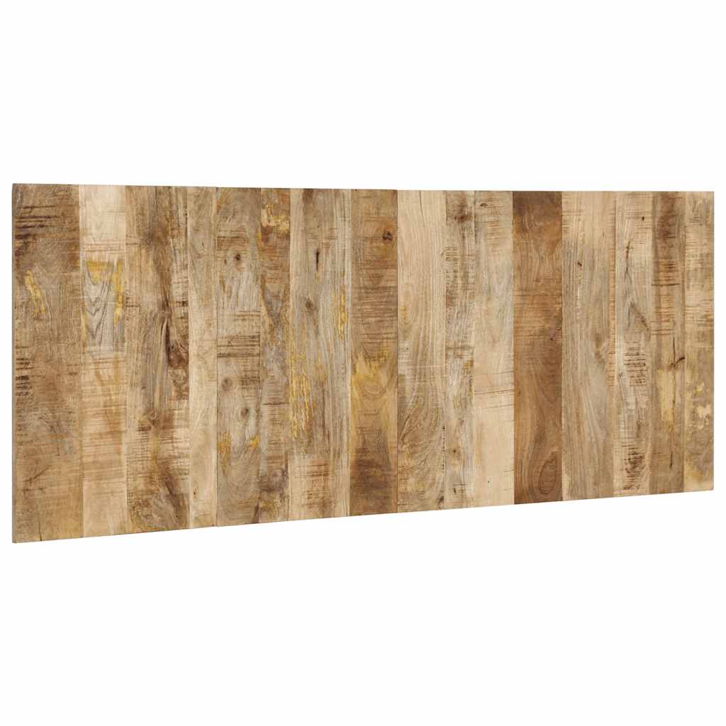 Headboard 200 cm Solid Raw Mango Wood