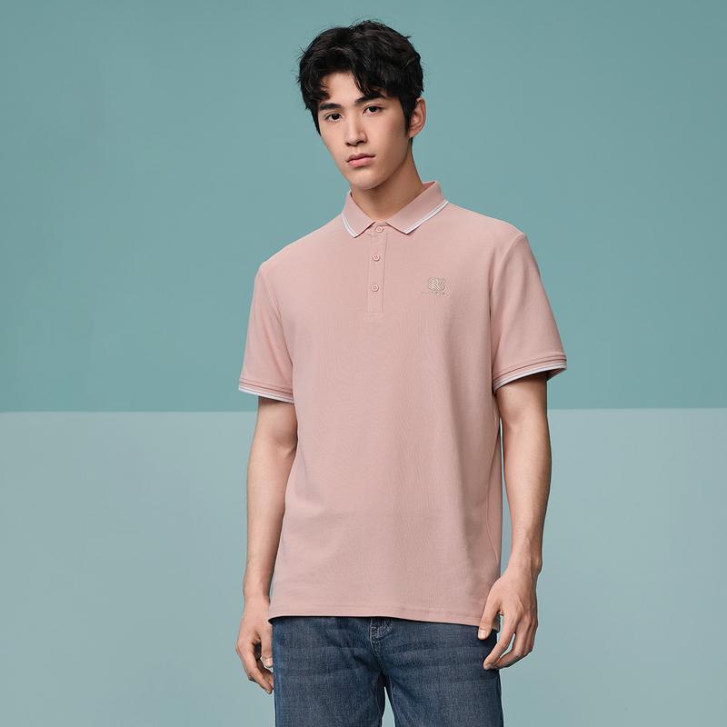 HLA Polo Shirts Men's Lapel Moderate Other HNTPW2W013A