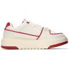 MLB Chunky Liner Synthetic Leather Korean Style Non-Slip Shock Absorbing Wear-Resistant Lightweight Low-Top Sneakers Unisex Sneakers 3ASXCA12N-43RDS