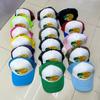 Promotional Trucker Caps Printing LOGO Front Material Polyester with Sponge,back Mesh Snapback Trucker Cap