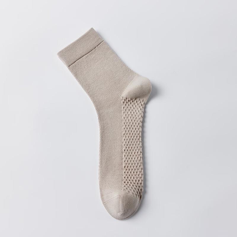 Suhe Mid-Calf Cotton Socks (4-Pair Pack)