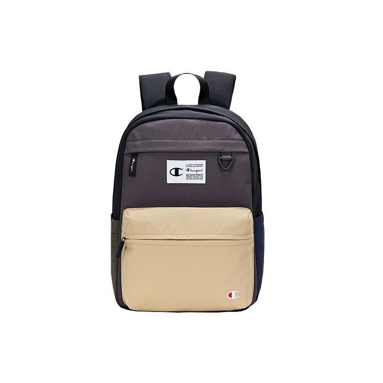Champion Fashionable Personality Trendy Classic Logo Large Capacity Casual Backpack Unisex Backpack U2CACPU37 Black