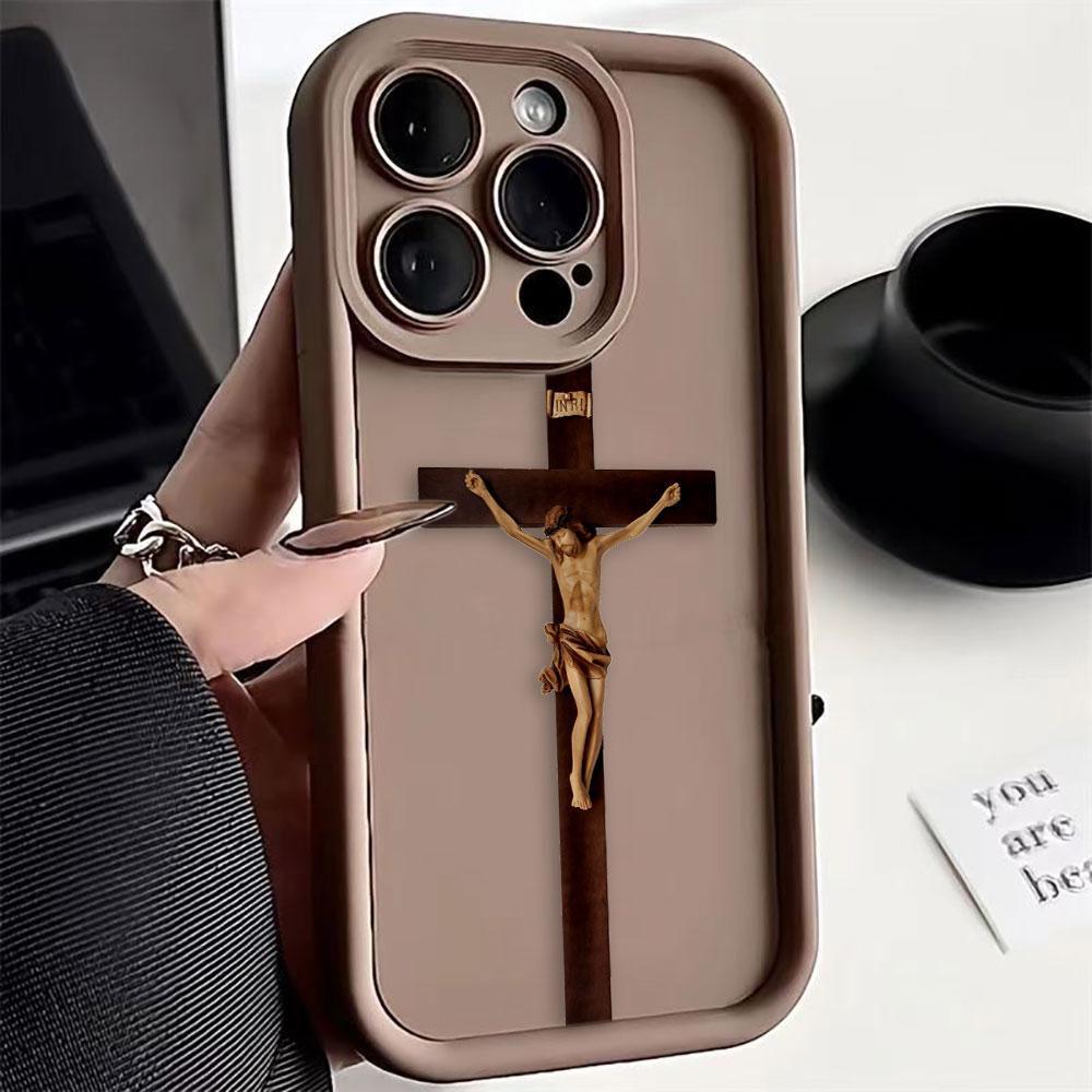 Das Kreuz Christian Jesus Handyhülle Für OPPO RENO F31 2F 2Z 5 5F 6 7 8 8T 10 11 11F 12 12F 13 13F 14 15 15F LITE DIY Hülle Abdeckung