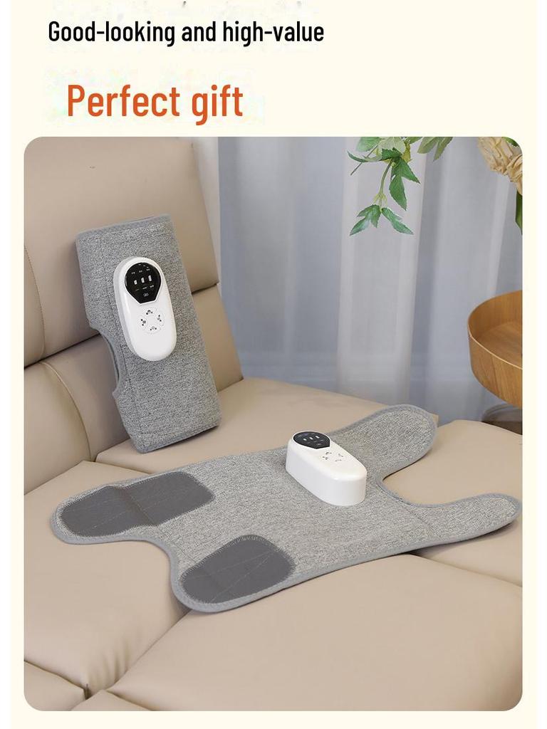 Electric Heated Calf & Leg Massager - Automatic Kneading Foot Massage Machine