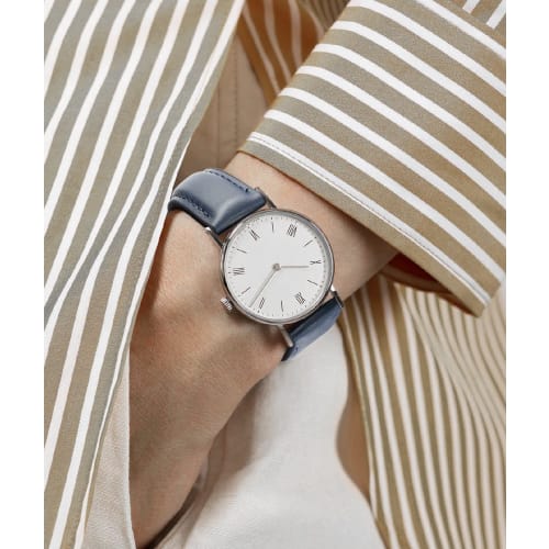 BINLUN Leather and Rubber Hybrid Watch Band, Quick Release Watch Strap, Premium Leather and Silicone Blend Smartwatch Strap for Men and Women, Availab