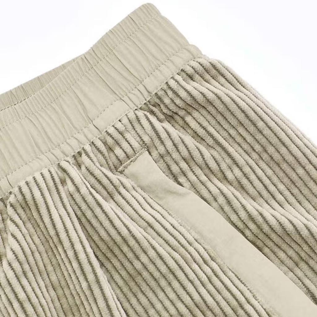 Puma Woven Casual Pants Unisex Ice Coffee Moderate Straight Fit Pants 633505-55