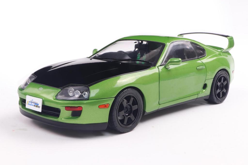 Solido Toyota Supra A80 Solid Works 1993 Green 1/18 Mk.4