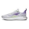 Chaussures de Running Respirantes à Tige Basse Li Ning Cloud Runner Homme Baskets Blanc Violet ARST011-1