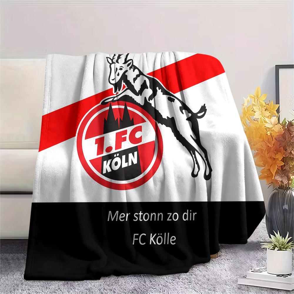 1. FC Köln Flannel Blanket, High quality Comfortable for All Seasons, Home Decor, Warmth and Comfort