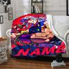 Customiz Name Personality Demon Slayer characters Blanket Soft &Warm Sofa Office Bed Travel Lunch Break Blanket, Gift Suitable All Seasons
