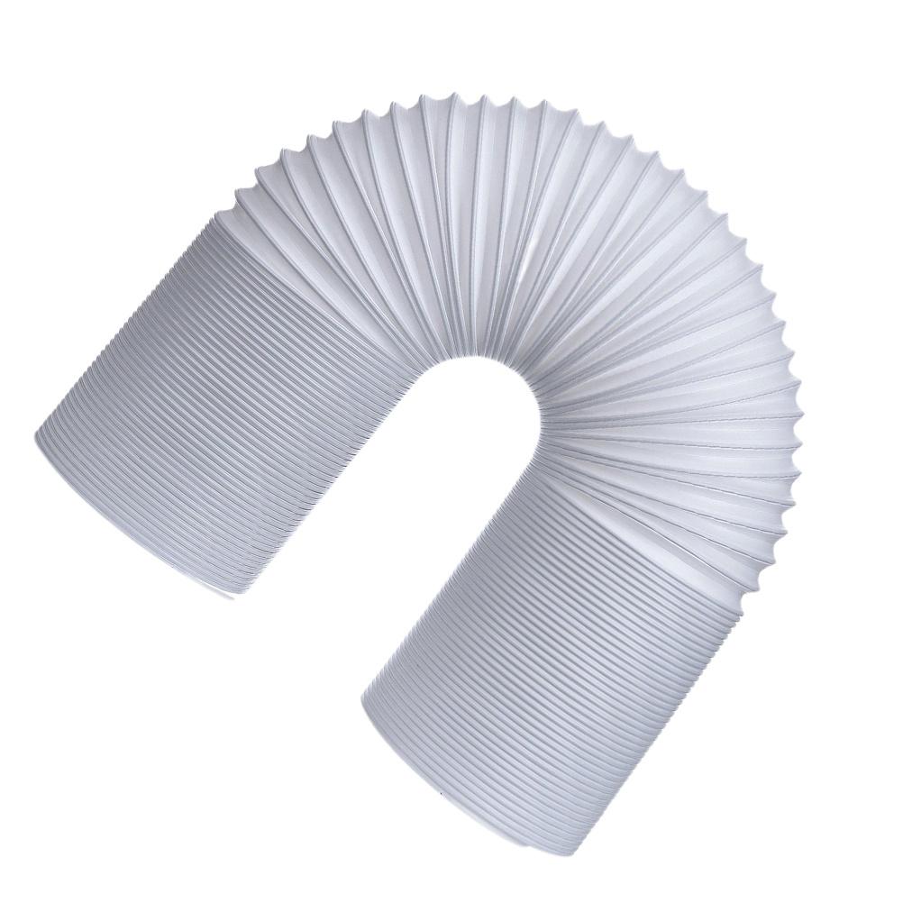 2M Extra Long Universal Air Conditioner Exhaust Hose 130Mm Telescopic Home Hotel Portable Duct High Flexibility No Air Leakage