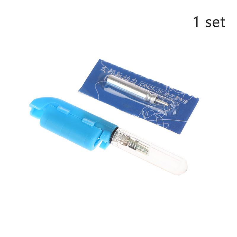 1/2/3Sets Fishing Rod Light Stick For Night Fishing Comes With Cr425 Battery And Removable Float Tackle Night Rock Fishing