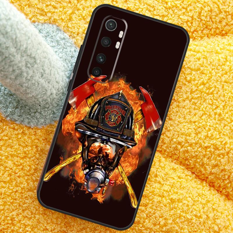 Firefighter Heroes Fireman Case For Xiaomi 17 Pro Max 13 14 15 Ultra 13T 14T 15T Cover For POCO X7 X5 X6 F5 F6 F7 F8 Pro