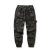 Autumn Men's Camouflage Cargo Pants Ankle-Length Multi-pockets Tooling Overalls Outdoor Trousers Casual Leisure Joggers Pants