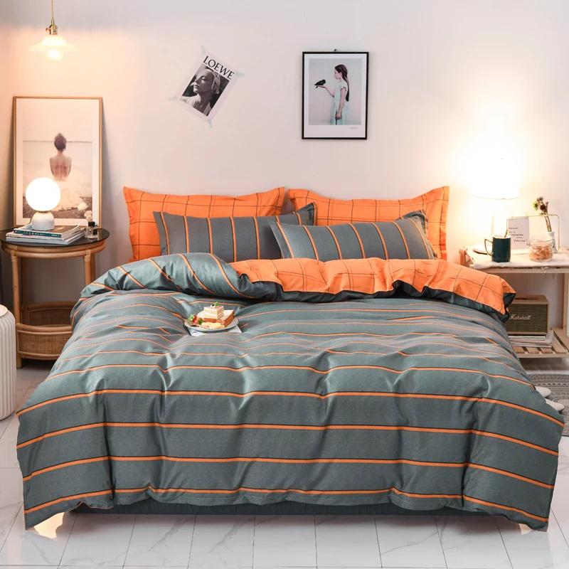 Black Duvet Cover Set King Queen Size, Marble Pattern Comforter Cover or Quilt Cover Ultra Soft Bedding Sets with Zipper Closure