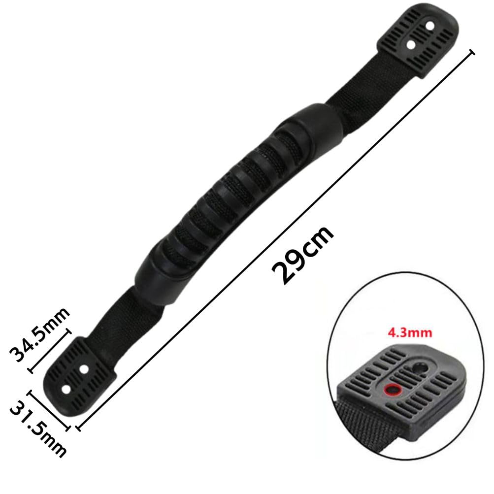 D.Stomo Marine Sports Kayak Canoe Rubber Boat Carry Handle Luggage