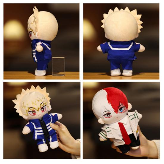 My Hero Academia Plush Toy 20cm Anime Character Dolls with PP Cotton Filling Soft Anime Stuffed Animals for Decor And Gifts