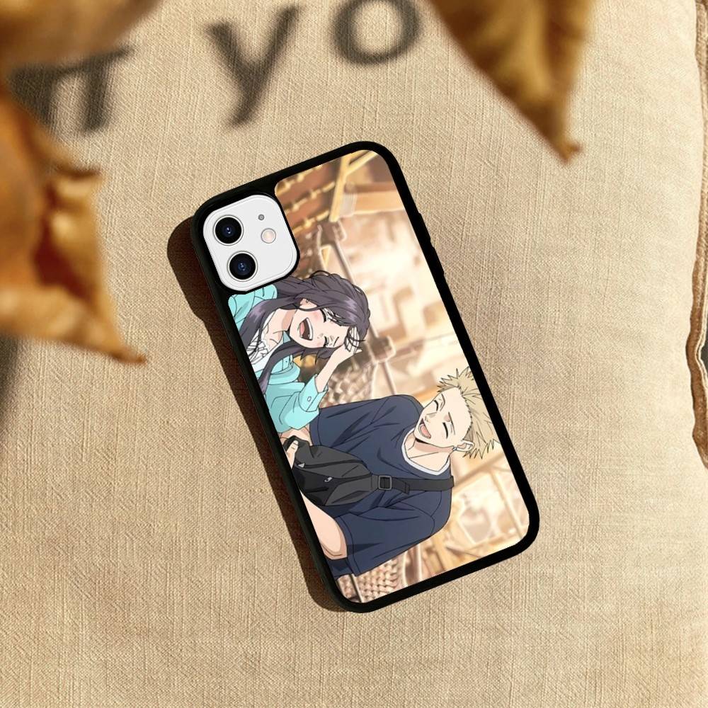 Anime Cute Kaoruko And Rintarou Phone Case For iPhone 17 16 15 14 13 Plus 12 11 Pro Max PC+TPU Cases Back Cover