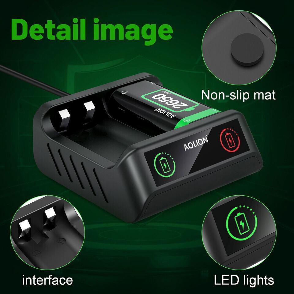 Para XBOX ONE Dual Charging Dock Station Controlador Carregador Bateria Recarregável