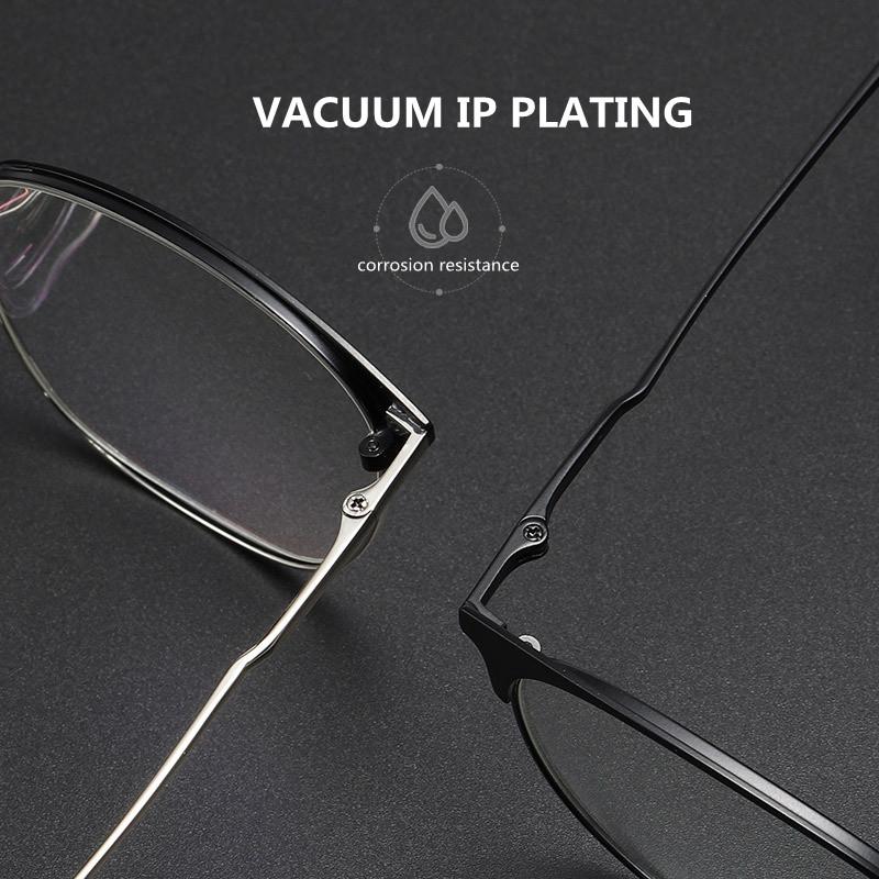 Unisex Eyebrow Eyeglasses Frame Optical Glasses Frame Unisex Retro Prescription Spectacles Frame High Elastic Frame Temple9123