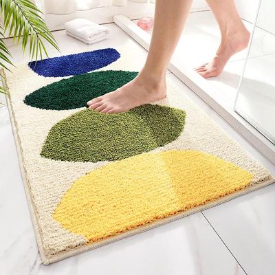 Thickened Bathroom Non-slip Carpet Floor Mats Entry Door Mats Home Bathroom Foot Mats To Absorb Water