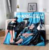 Gorillaz Flannel Blanket Soft Warm All-Season Throw, Design for Camping, Car Travel, Hiking Sofa, Bed, Office Perfect Gift for Parties