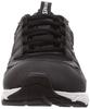 Spalding JIN 3700 Men's Waterproof Walking Shoes, Wide Width, 6E, Black, Size 26.0 cm, G