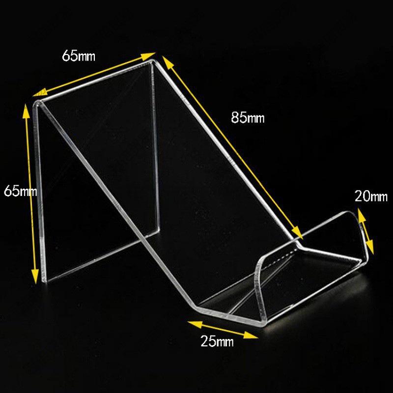 Acrylic Mobile Phone Counter Display Stand - Double Layer Holder Tray
