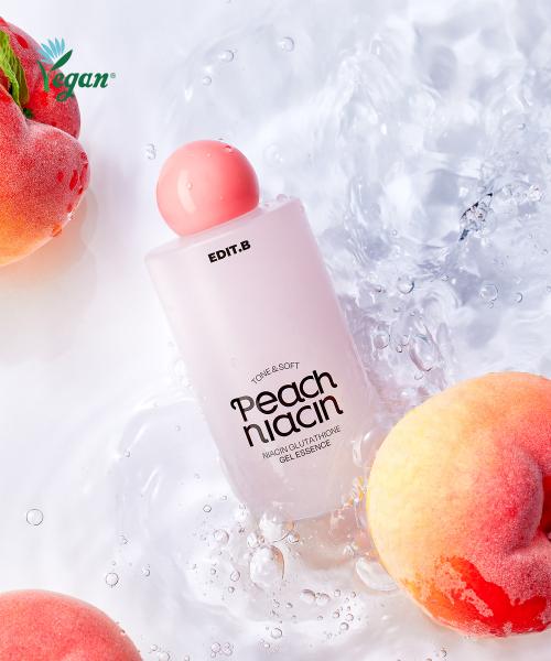 

EditB Тон Персиковый Ниацинамид Глутатион Гель-Эссенция 200 мл NONE