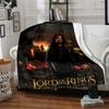 1pc Journey Ends Here Return Of The King Flannel Blanket - Soft Warm Throw for Home, Office, TravelL1347
