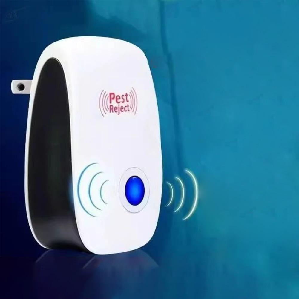 6Pcs Ultrasonic Pest Repeller Insect Bug Repeller Long Range Pest Control Device Multi-Function for Roach Rodent Mouse Bugs