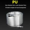 High-Pressure PU Air Hose with Quick Connect - 5*8/10*6.5/12*8, Pneumatic Air Compressor and Pump Compatible