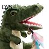 Gift for Cat Lovers Wrestling Glove with Arm Sleeve, Dinosaur Interactive Toy, Puppet Bite Proof Handling Protective 2 Feather Toys Indoor Cats
