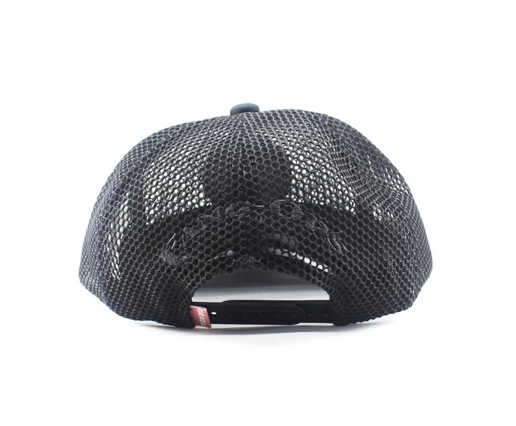DUO Кепка Fang Ops Logo Mesh, свободный размер, черный, камуфляжный, оранжевый (3006)