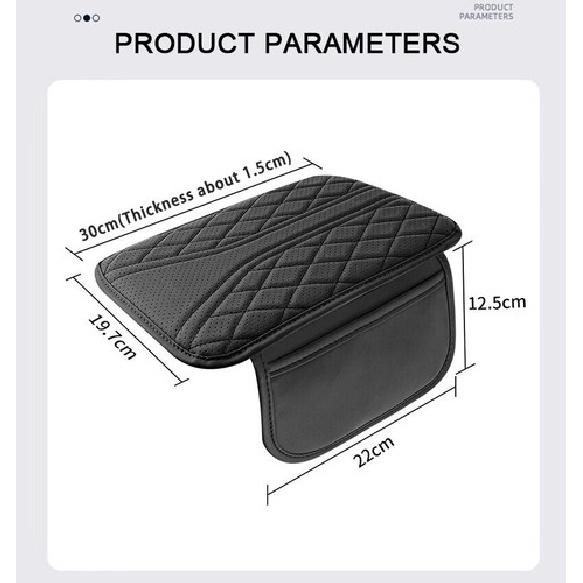 Car Center Console Armrest Box Cushion Cover Pad Protector Mat for Honda