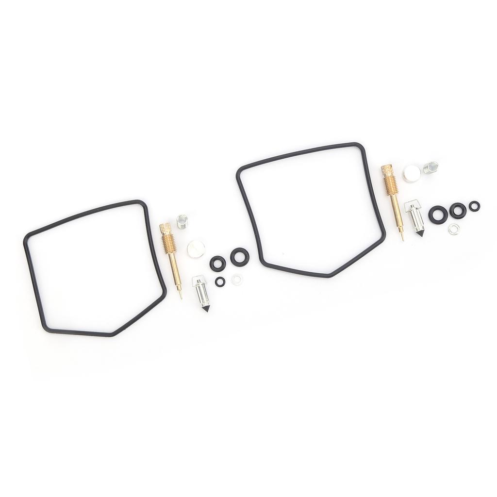 2 Sets Carburetor Rebuild Kit Motorcycle Carb Repair Accessories Fit for Kawasaki KZ440 Z250