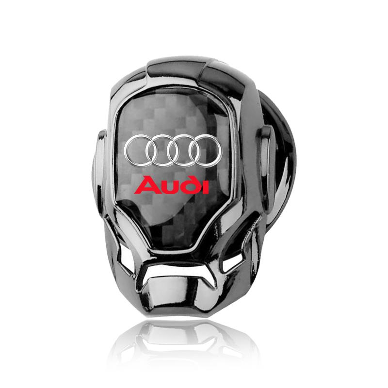 

Car One-Click Start Buttons Protective Cover Emblem Decoration for Audi C5 C6 C7 A4 B6 B8 B7 A6 A3 A5 Q3 Q5 Q7 8P 8V 8L RS A6L A7 A4L S3 S4 S7 S6 S8 audi