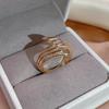 Kinel Rose Gold Color Resizable Women's Ring
