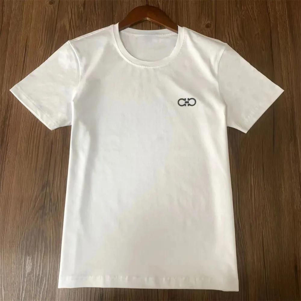 

Летняя мужская женская трендовая футболка 2024 Бренд Футболка с коротким рукавом Одежда Дизайнерская футболка Роскошные топы в стиле хип-хоп Y2k Уличная одежда XXXXXL белый