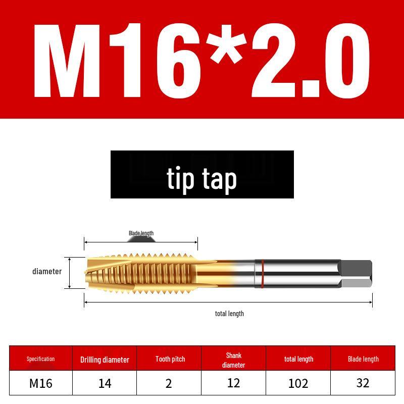 High-Strength Alloy Stainless Steel Tap with Spiral Groove and Anti-Breakage Design