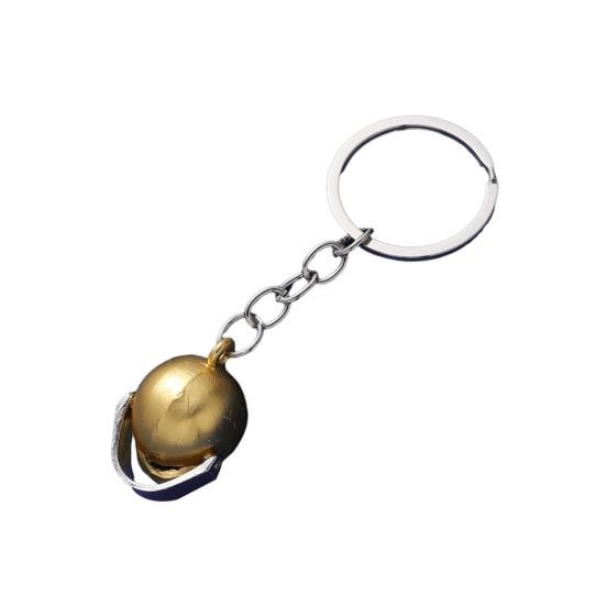 

Keychain Pendant Mini Motorcycle Helmet Key Chain Helmet-Shaped Key Holder Bag Charm Motorcycle Car Accessory золотистый