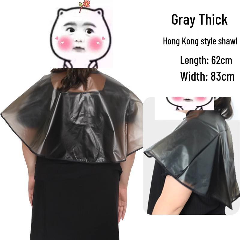 Waterproof Thickened Hair Care Shawl for Perming, Dyeing, and Salon Use