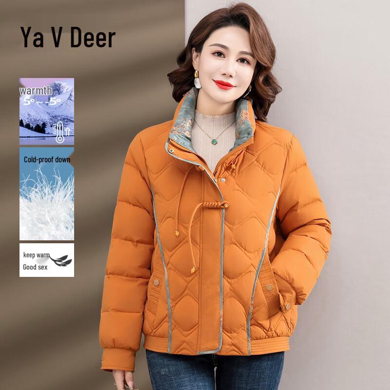 Yalu Mid-Aged Women's Short Down Jacket